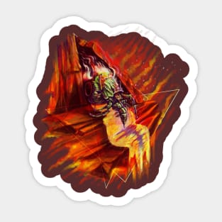 Seismic Hermit Sticker